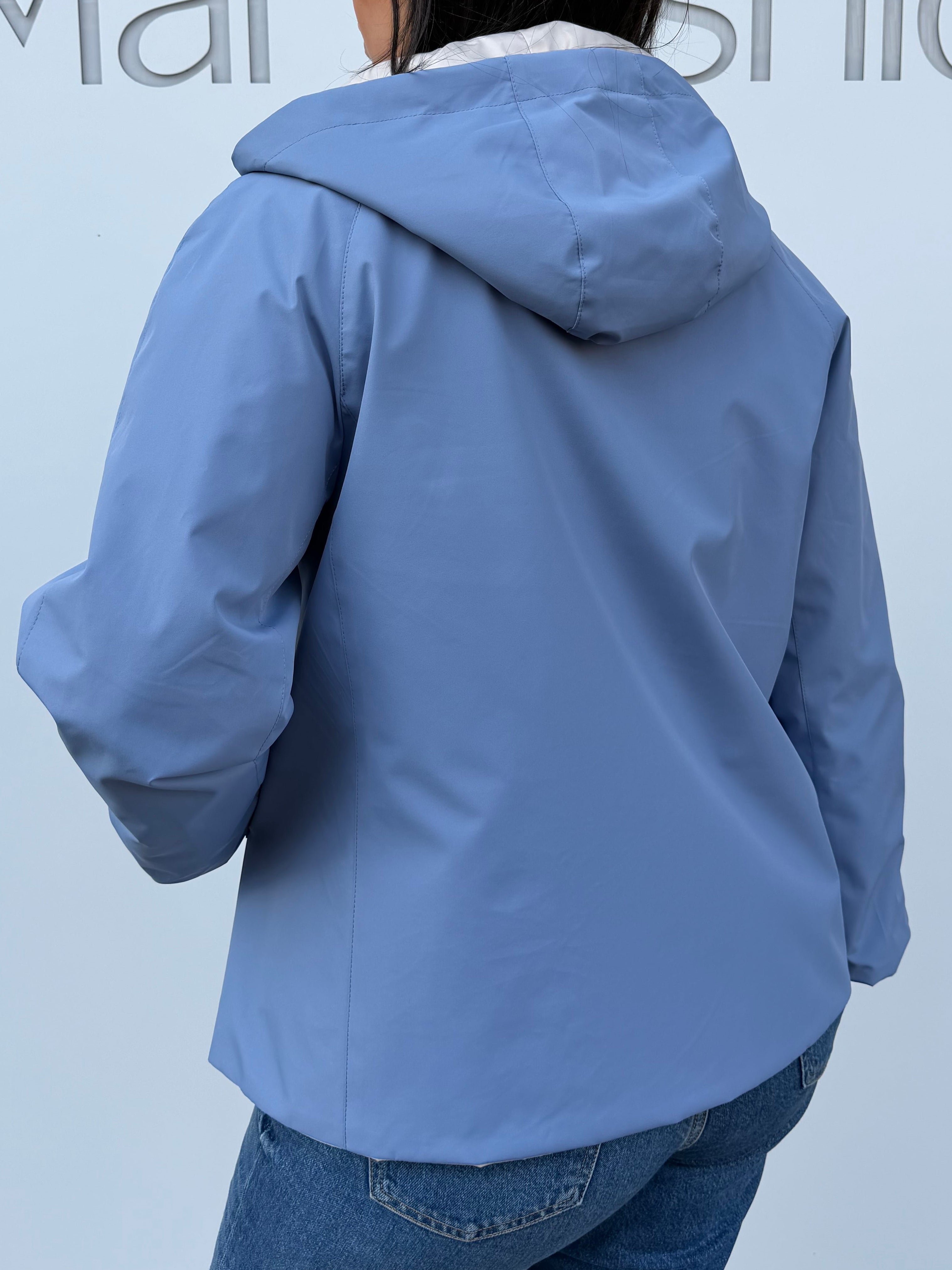 Giubbotto antivento double-face