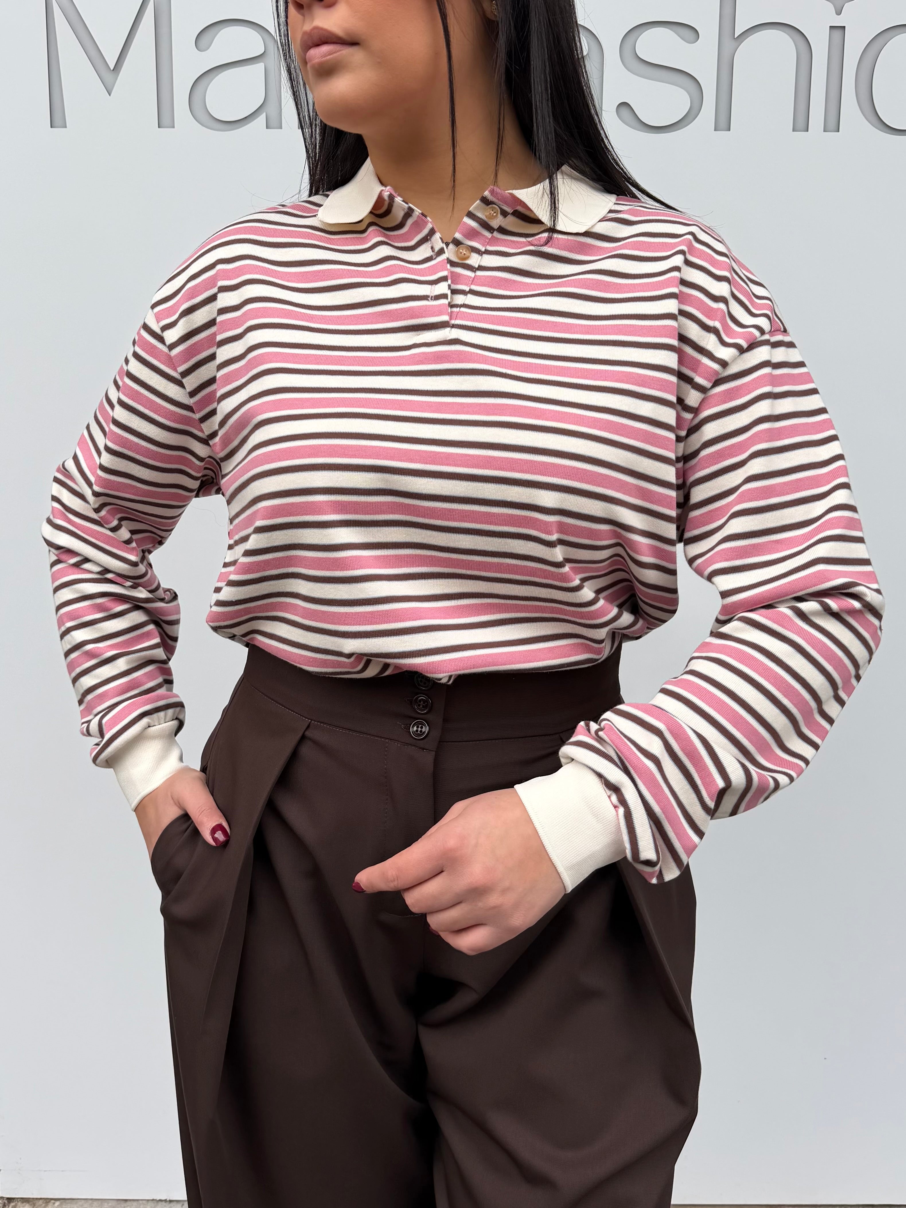 Pantalone ballon con pence