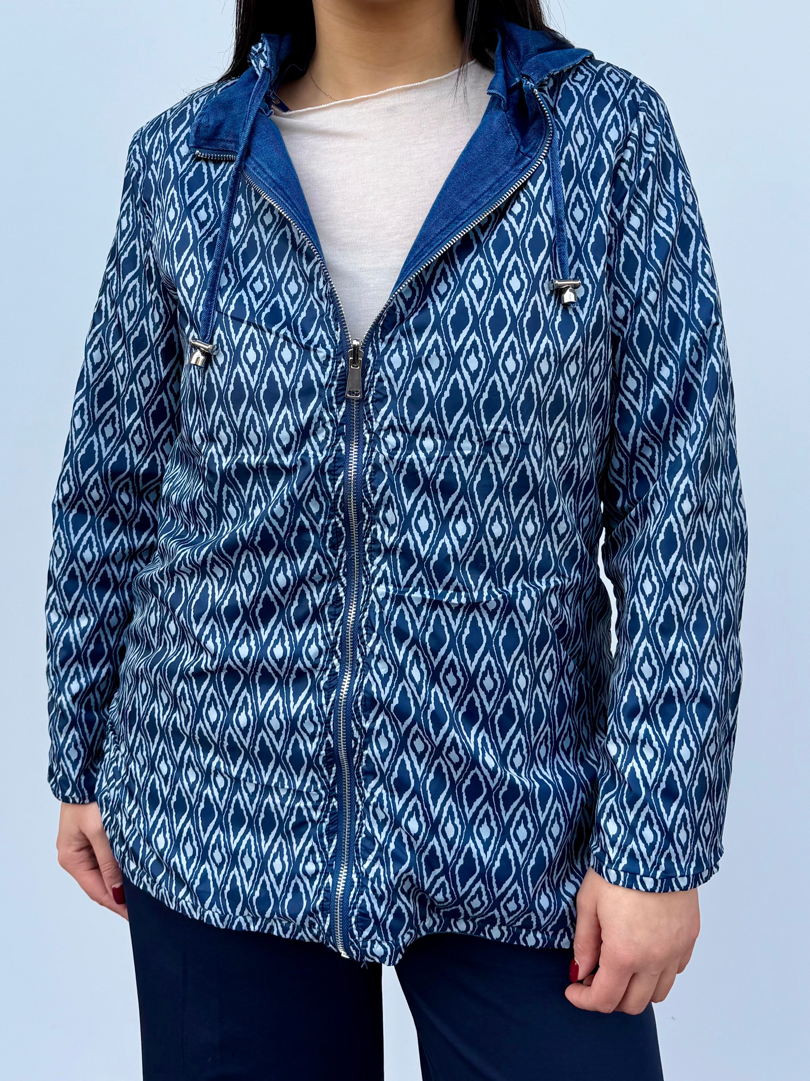 Seriana in denim double-face