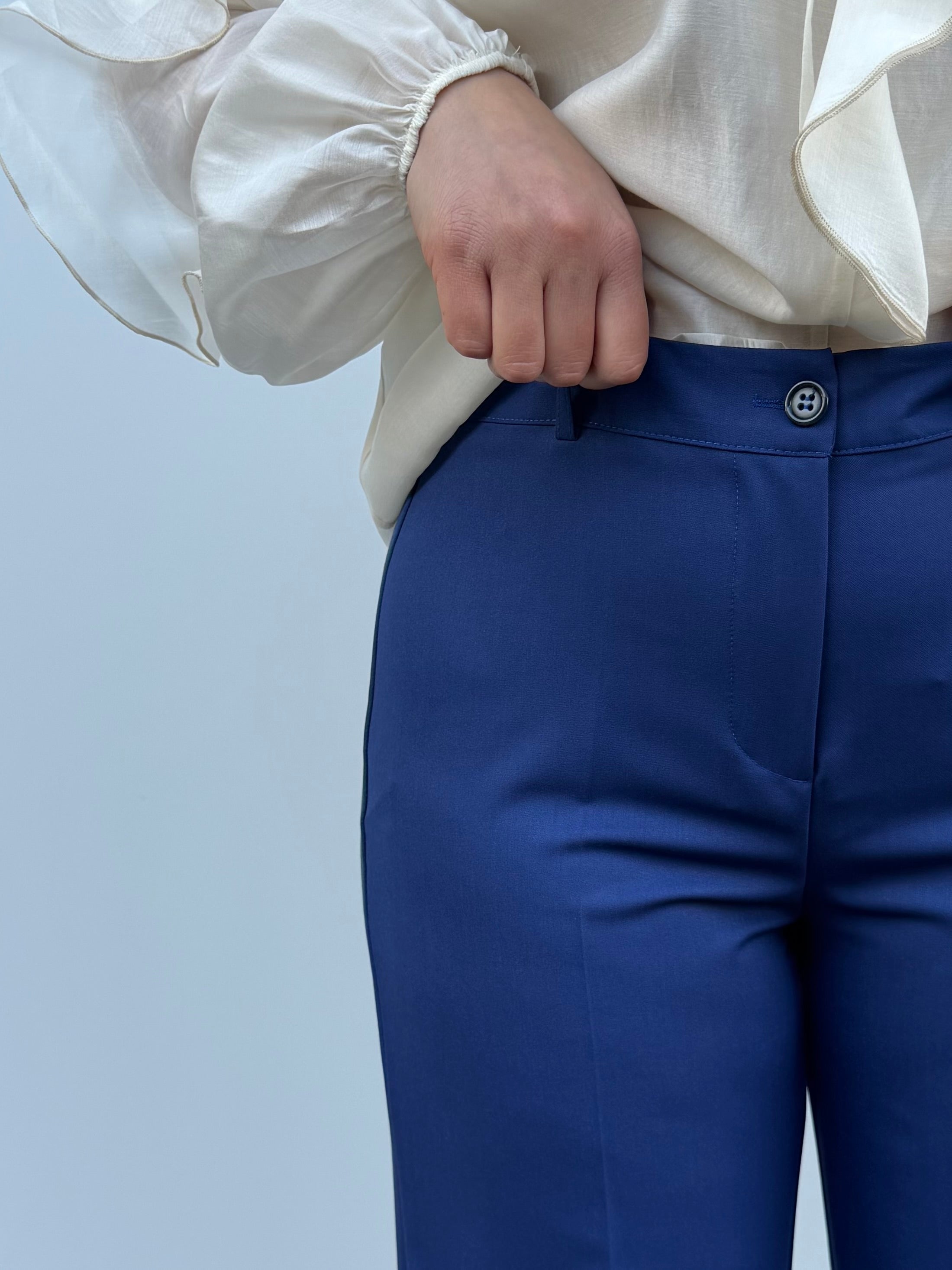 Pantalone palazzo in poliviscosa