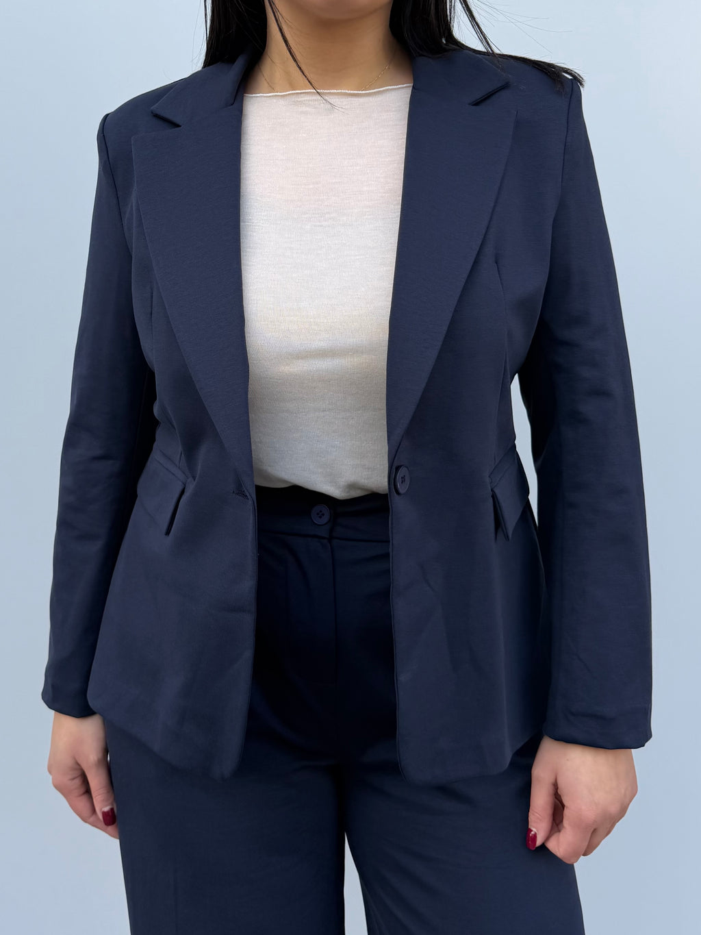 Giacca monopetto in punto milano