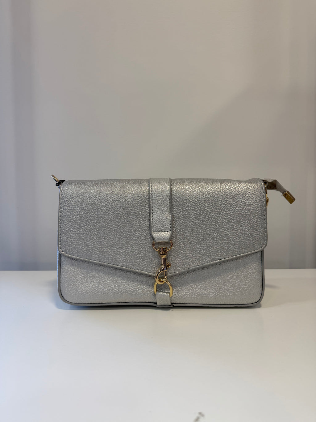 Borsa con gancio oro