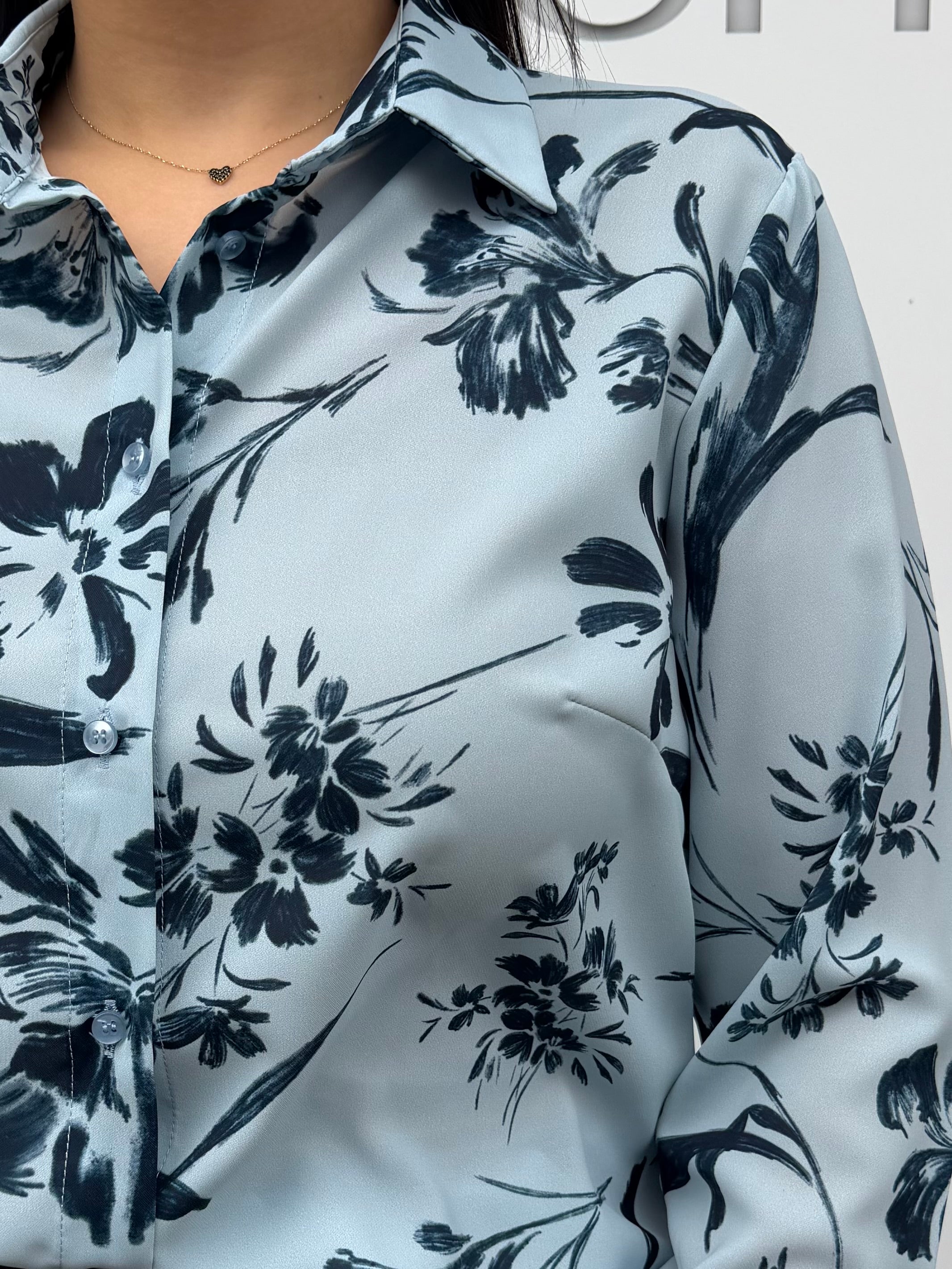 Camicia fantasia floreale