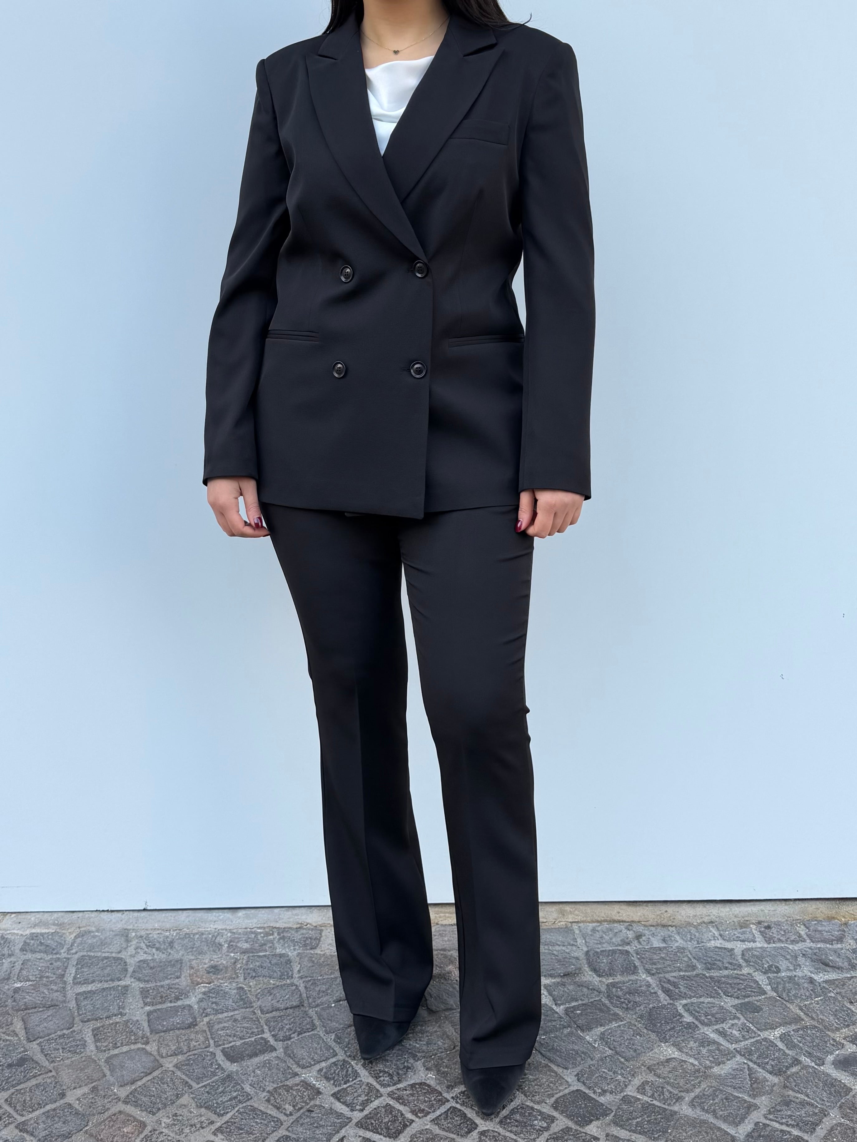 Tailleur in tessuto tecnico