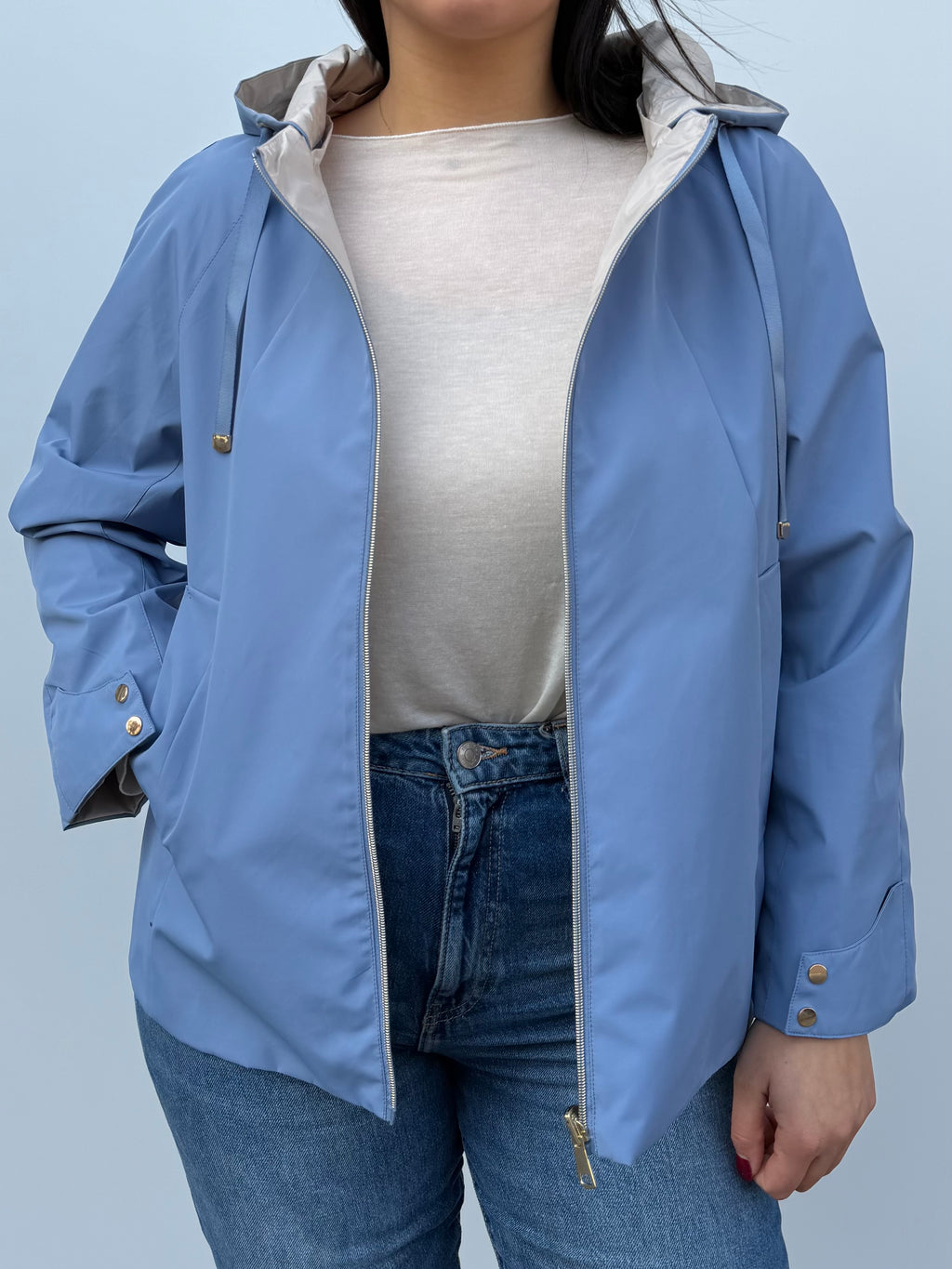 Giubbotto antivento double-face