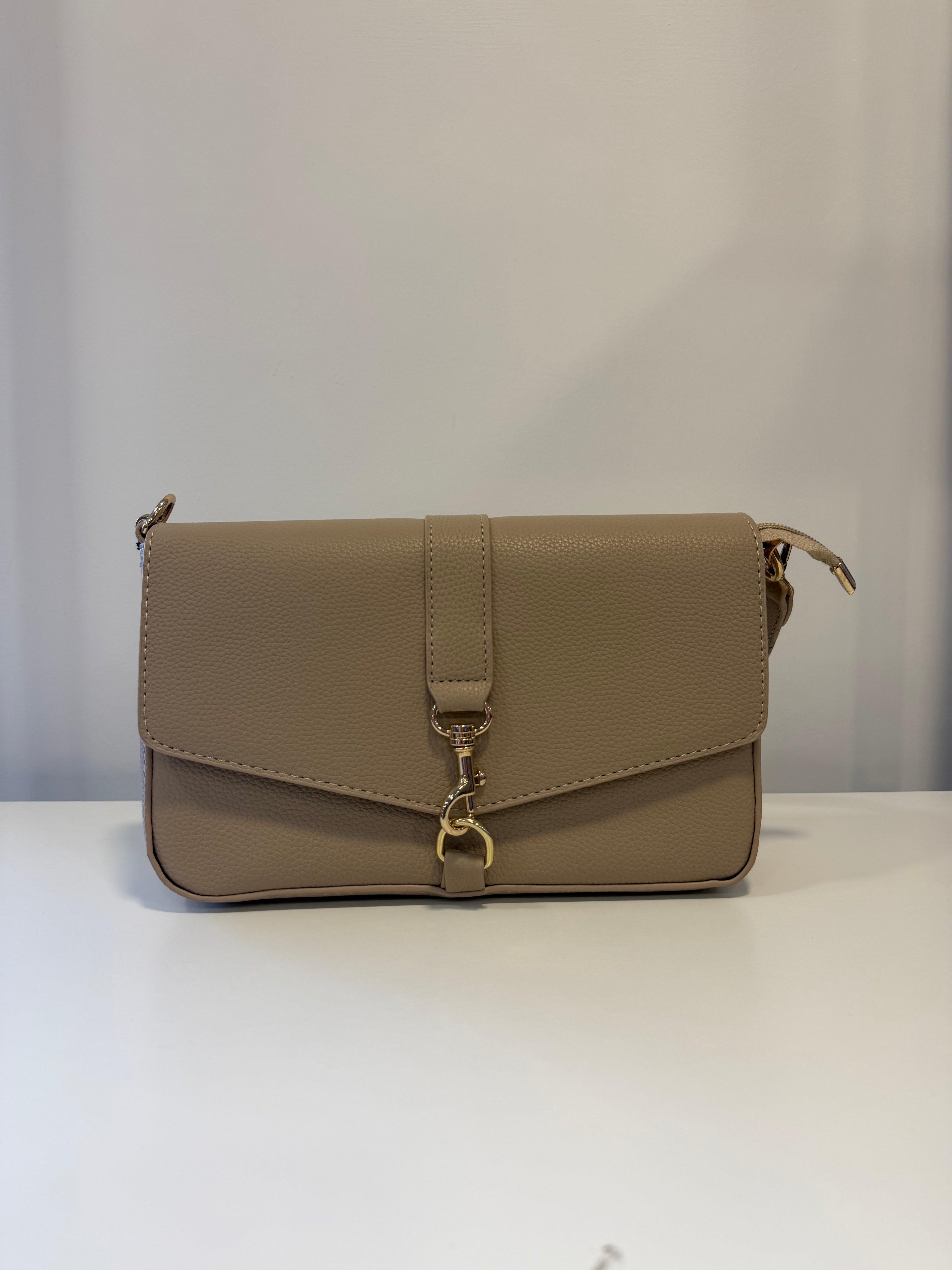 Borsa con gancio oro